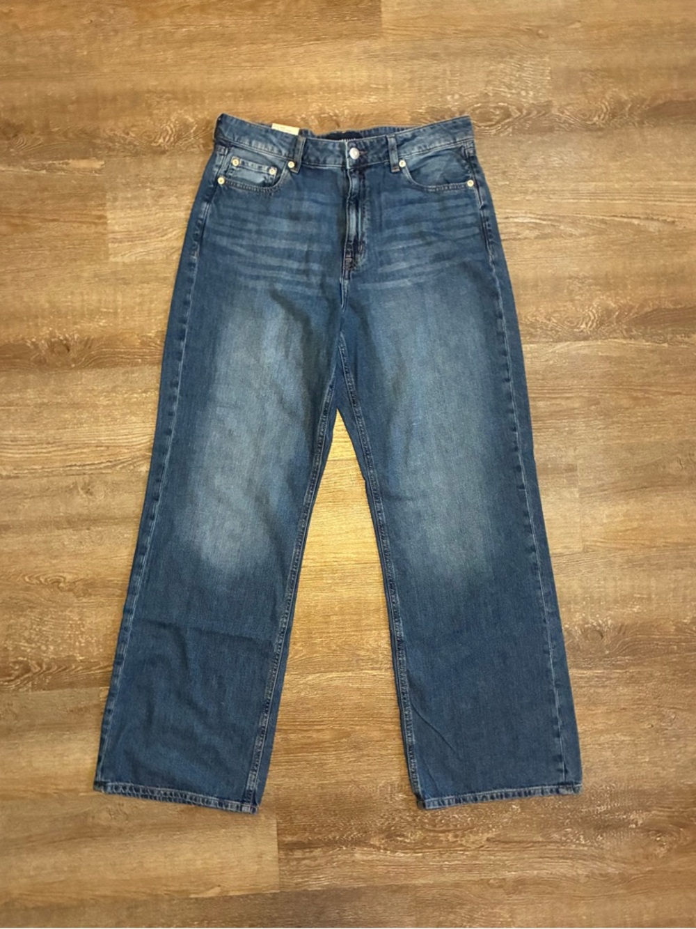 NWT Aeropostale Dark Wash High Rise - Wide Leg jeans